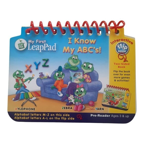 My First LeapPad Interactive Flip Book - I Know My ABC's! - Multicolor - Picture 1 of 3